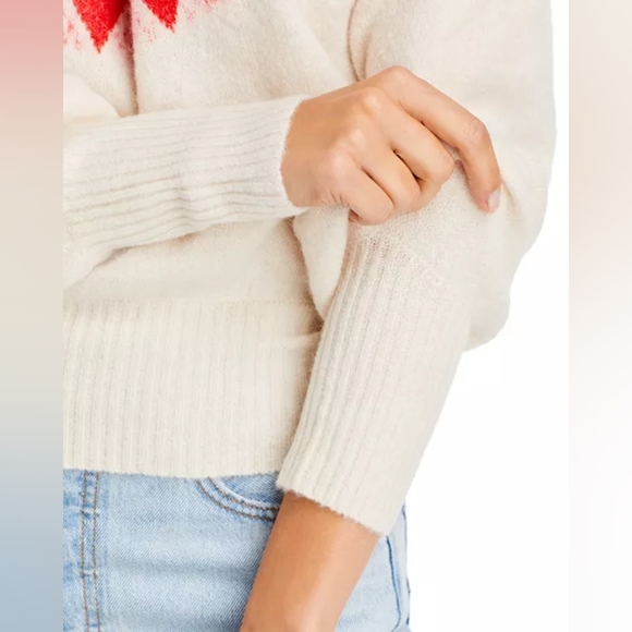 NWT French Connection Fair Isle Sweater Retro Vibes - Picture 5 of 14